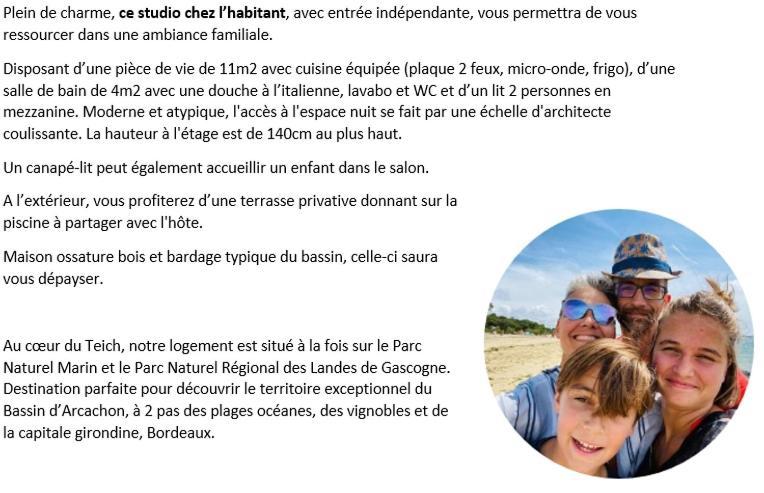 Vila L'Annexe Le Teich Exteriér fotografie